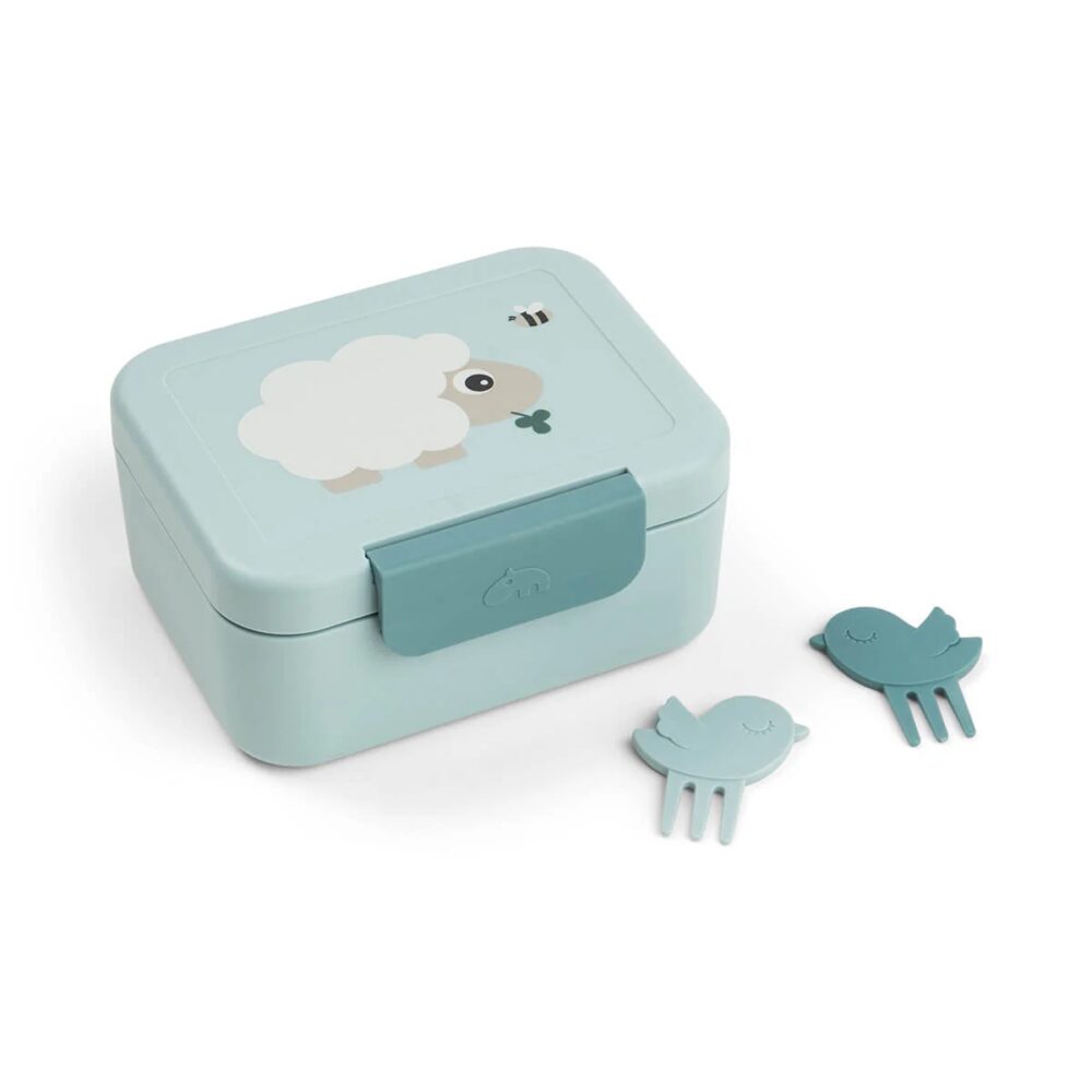 Done by Deer užkandžių dėžutė TINY FARM BLUE